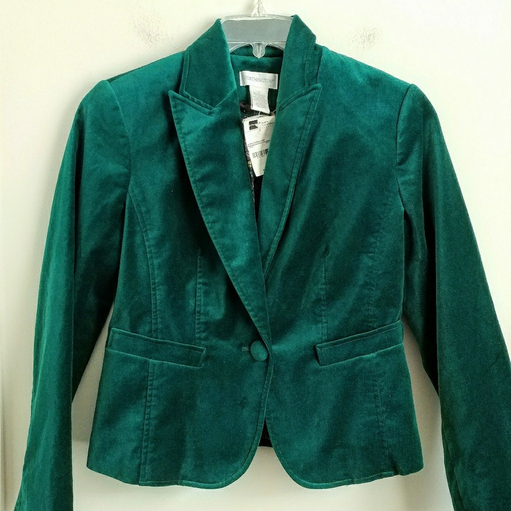 Worthington Velvet Blazer
